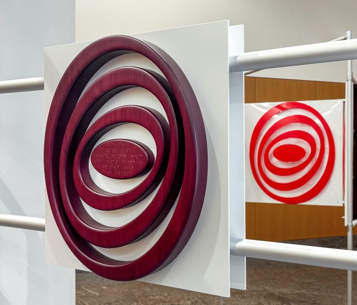 Veduta della mostra con le opere LUDI di Fulvio Morella e Franco Mazzucchelli ©Francesca Piovesan, Courtesy gli artisti e Cramum