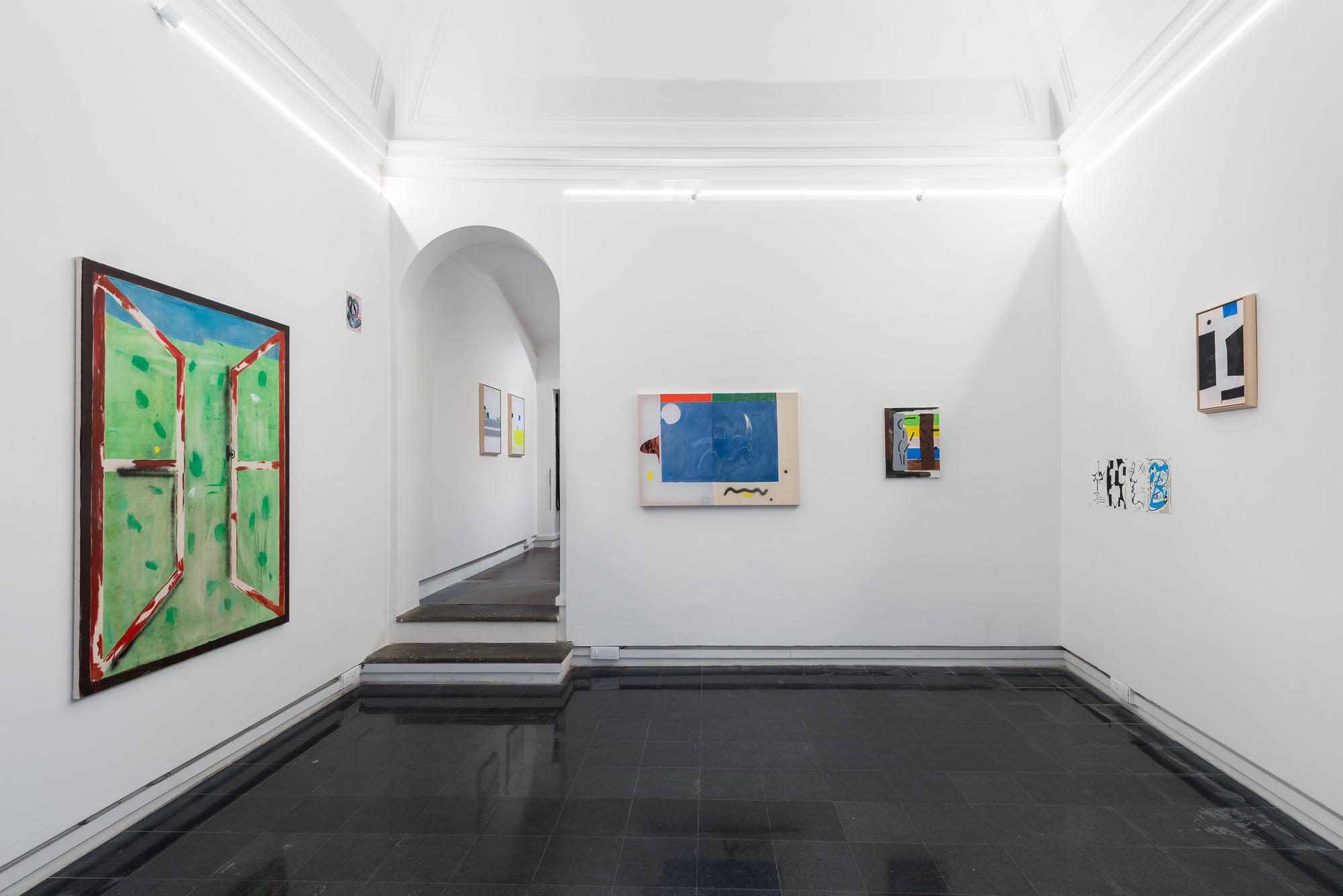 Lorenzo Modica, The Unfolding of Itself, veduta della mostra presso la Galleria Eugenia Delfini, Roma, 1 ottobre - 29 novembre 2025. Foto di Sebastiano Luciano. Courtesy Galleria Eugenia Delfini