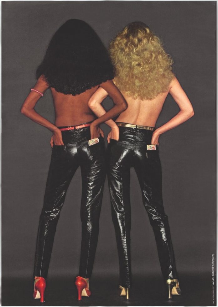 Oliviero Toscani, Fiorucci, 1976. Collezione privata © OLIVIEROTOSCANISTUDIO