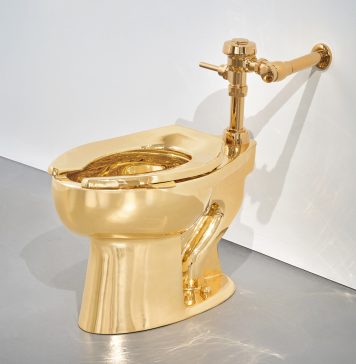 Il gabinetto d’oro va all’asta, e Cattelan mette di nuovo il mercato in discussione