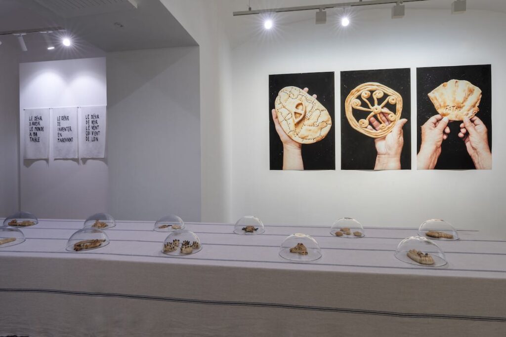 Ilaria Turba, I pani del desiderio, veduta della mostra, MAN di Nuoro, ph. Alessandro Moni