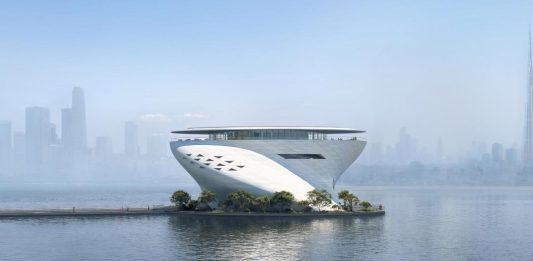 Il nuovo Dubai Museum of Art firmato da Tadao Ando sorgerà dalle acque Tadao Ando, Dubai Museum of Art - DUMA, render © Al-Futtaim Group