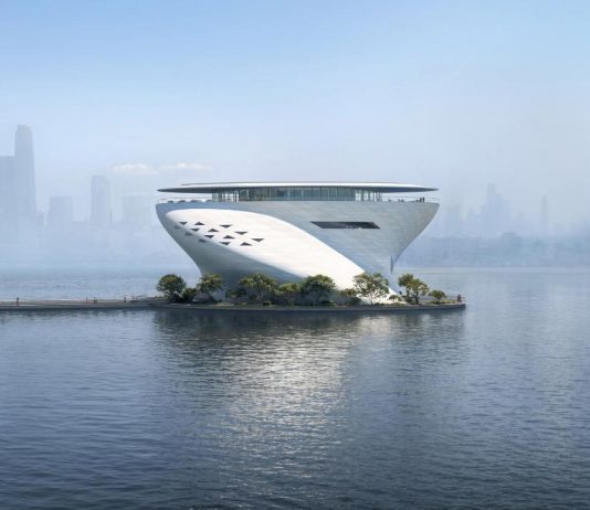 Il nuovo Dubai Museum of Art firmato da Tadao Ando sorgerà dalle acque Tadao Ando, Dubai Museum of Art - DUMA, render © Al-Futtaim Group