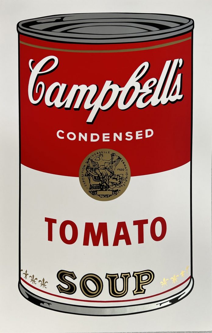 © Campbell_s Soup by Sunday B. Morning after Andy Warhol