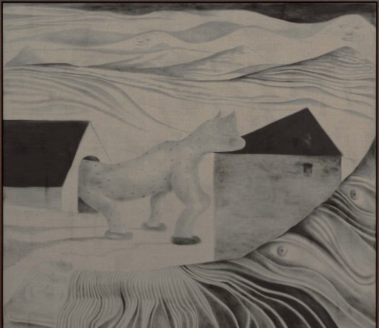 Pittura e altre illusioni di Dennis Tyfus, in mostra alla Van Laere di Roma