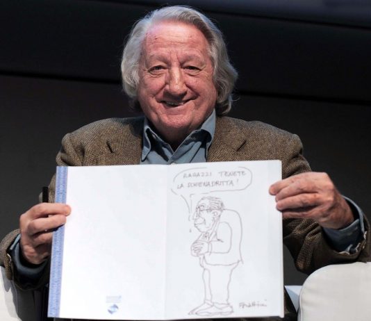È morto Giorgio Forattini, il vignettista che fece della satira un mestiere civile