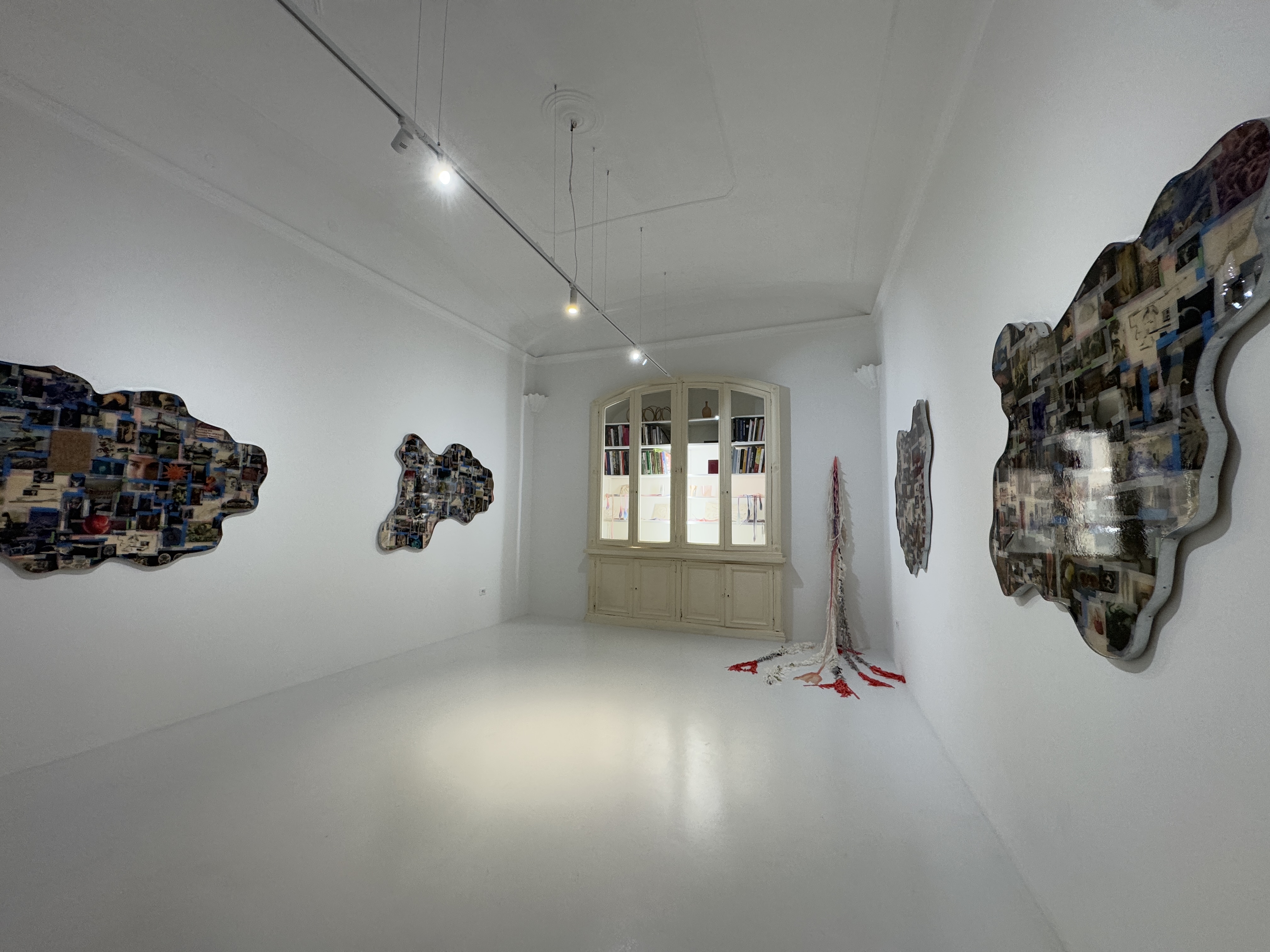 Agnes Questionmark, Chimera Mostruosa, veduta della mostra. Credit: Pietro Costa, WHITESPACE Projects / Napoli, 2025