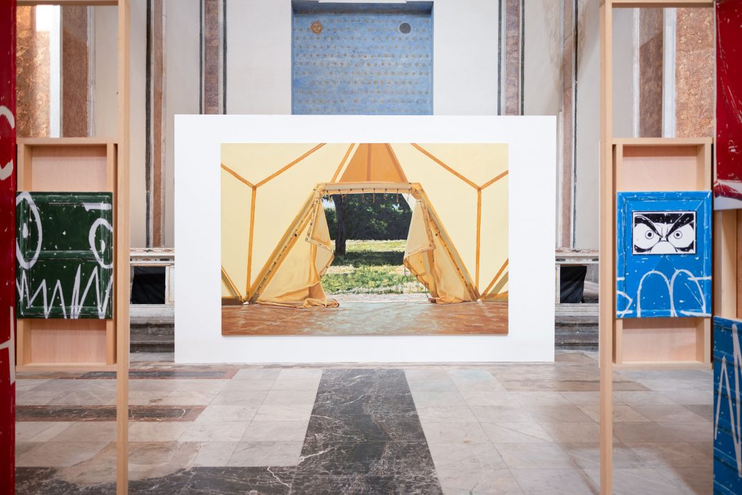 Luogo Comune. Aparicio_Di Marco, Instituto Cervantes Palermo, 2025 (installation view)_7 Luogo Comune, Aparicio, Di Marco, veduta della mostra, Instituto Cervantes Palermo, 2025