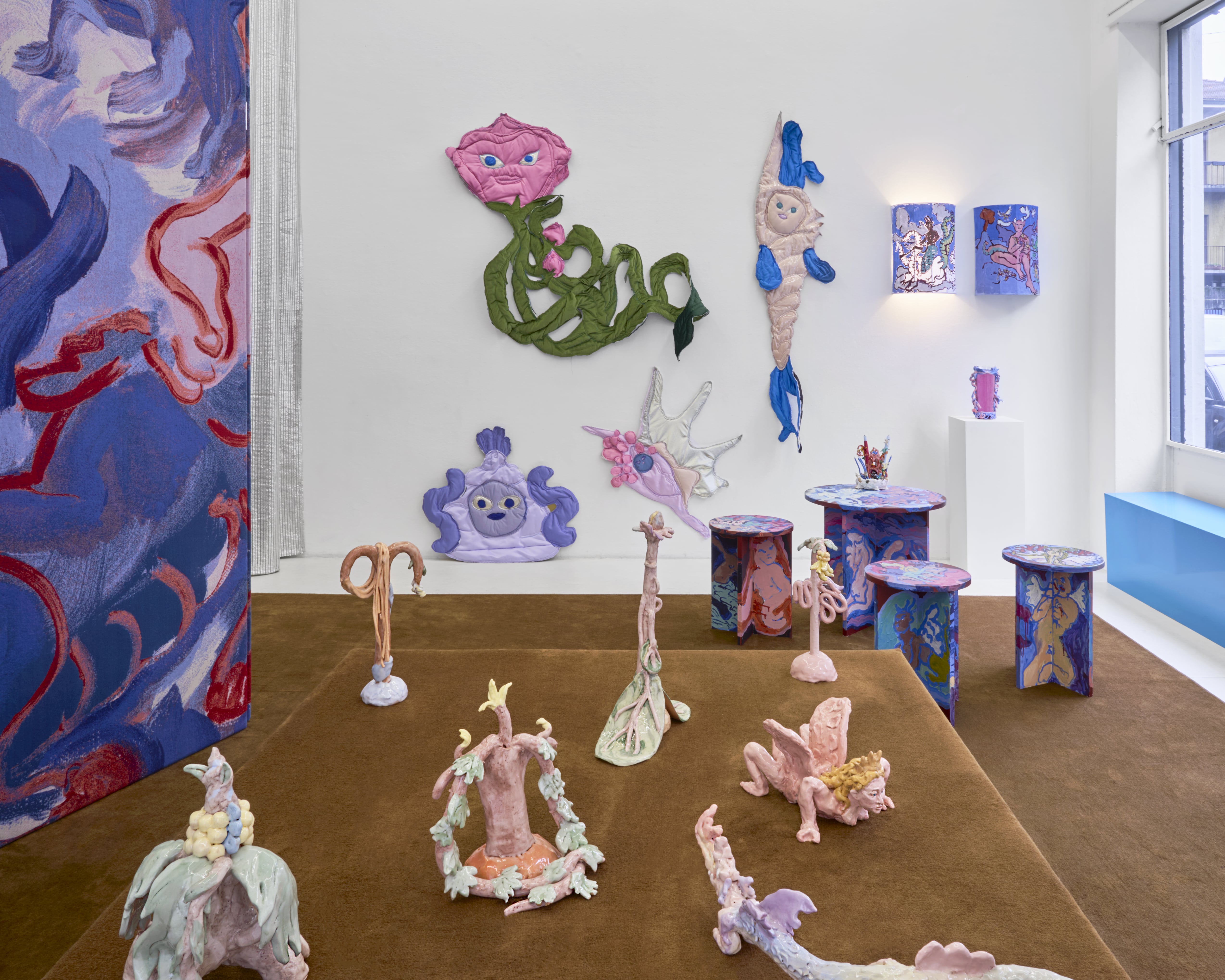 Flaminia Veronesi, Fantasio, 2025. Installation view alla Oxilia Gallery