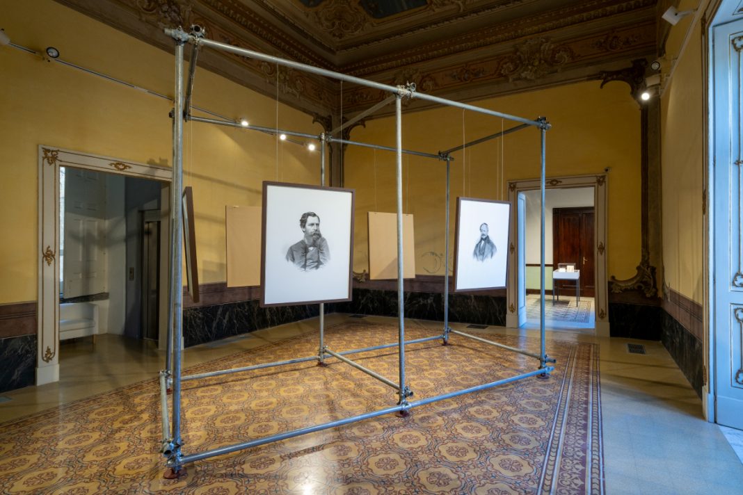 Opere su carta, Ephemera e Oltre, veduta della mostra, Fondazione Morra Greco, Napoli, 2025, ph. Amedeo Benestante, courtesy Collezione Morra Greco