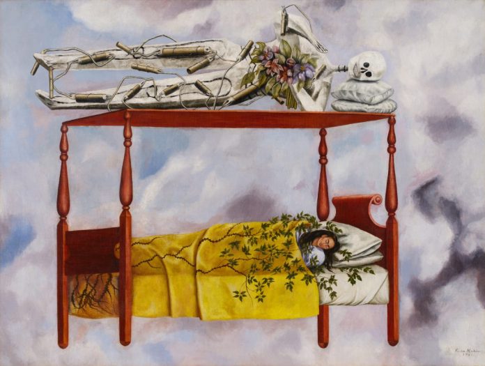 la cama frida kahlo record