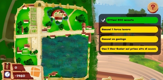 Con questo videogioco si può diventare direttore di un parco archeologico