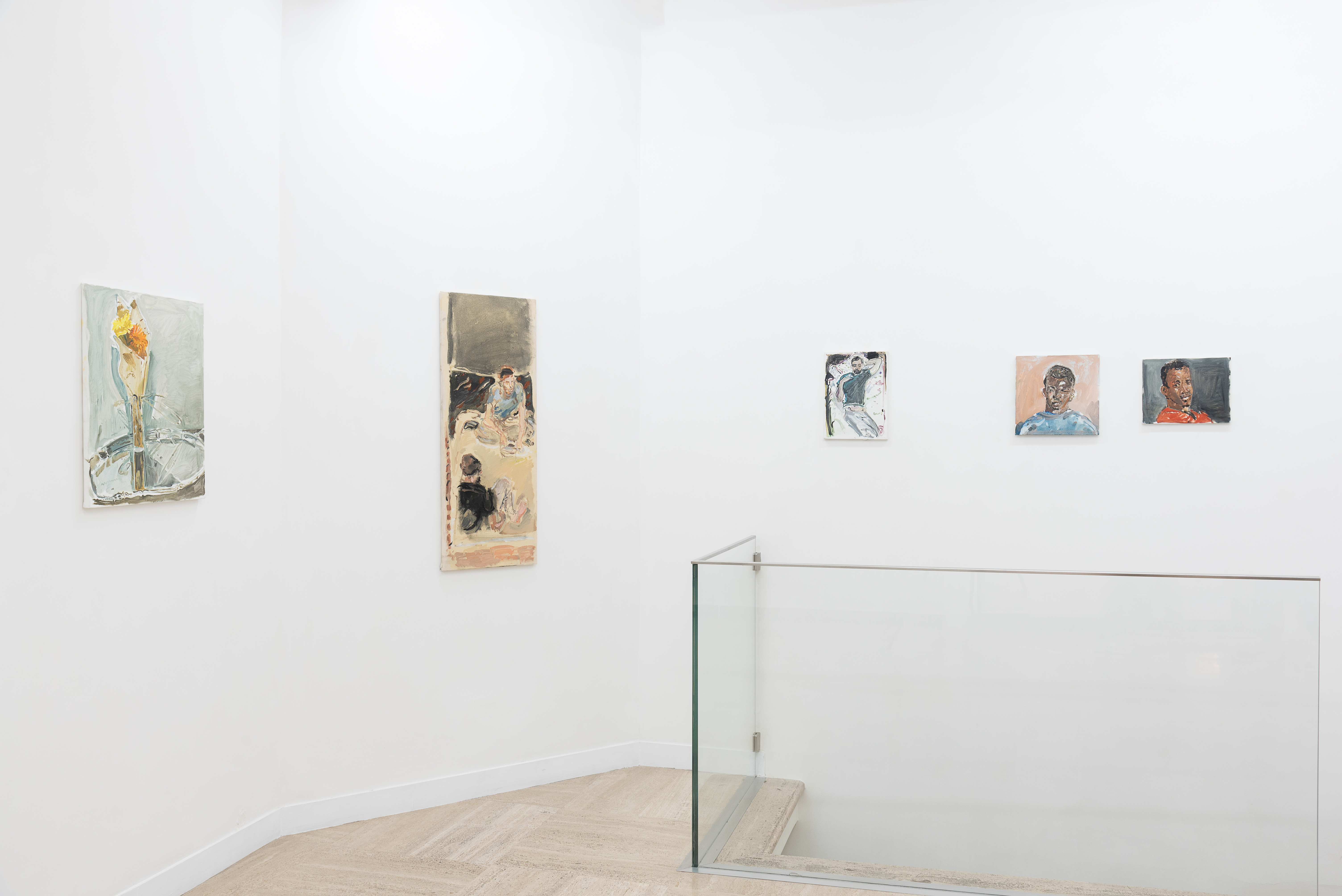 Giulio Catelli, Nell’uscire, veduta della mostra, Galleria Richter Fine Art, Courtesy Richter Fine Art, Roma, Ph. Credit Eleonora Cerri Pecorella