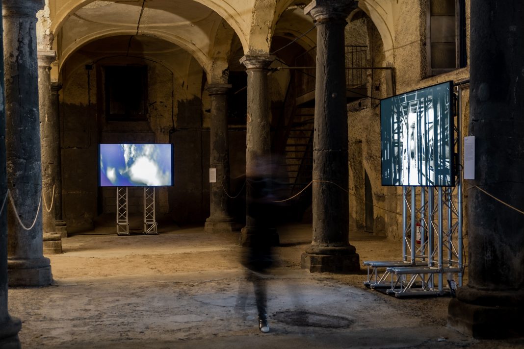 Veduta della mostra, Napoli, altrove, a cura di Sonia Belfiore, Villa dei Pignatelli Monteleone, Napoli, 2025. Ph (c) Emanuele Mancuso, courtesy Attiva Cultural Projects