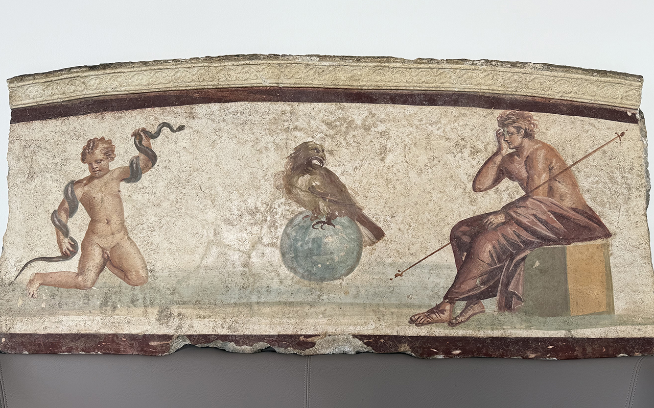 affresco ercole pompei