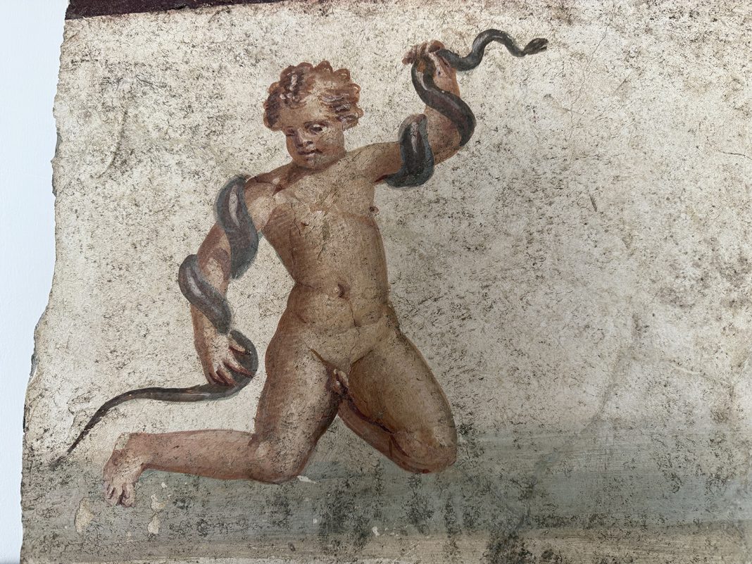 affresco ercole pompei