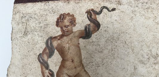 Ercole torna nell’antica Pompei: la storia di un affresco trafugato e ritrovato affresco ercole pompei