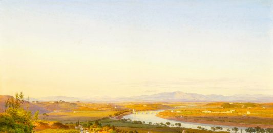 Una raccolta di acquarelli di Salomon Corrodi e di fotografie di Roma del XIX secolo