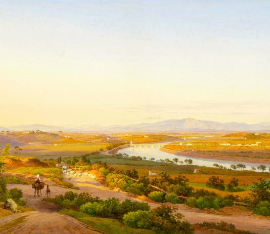 Una raccolta di acquarelli di Salomon Corrodi e di fotografie di Roma del XIX secolo