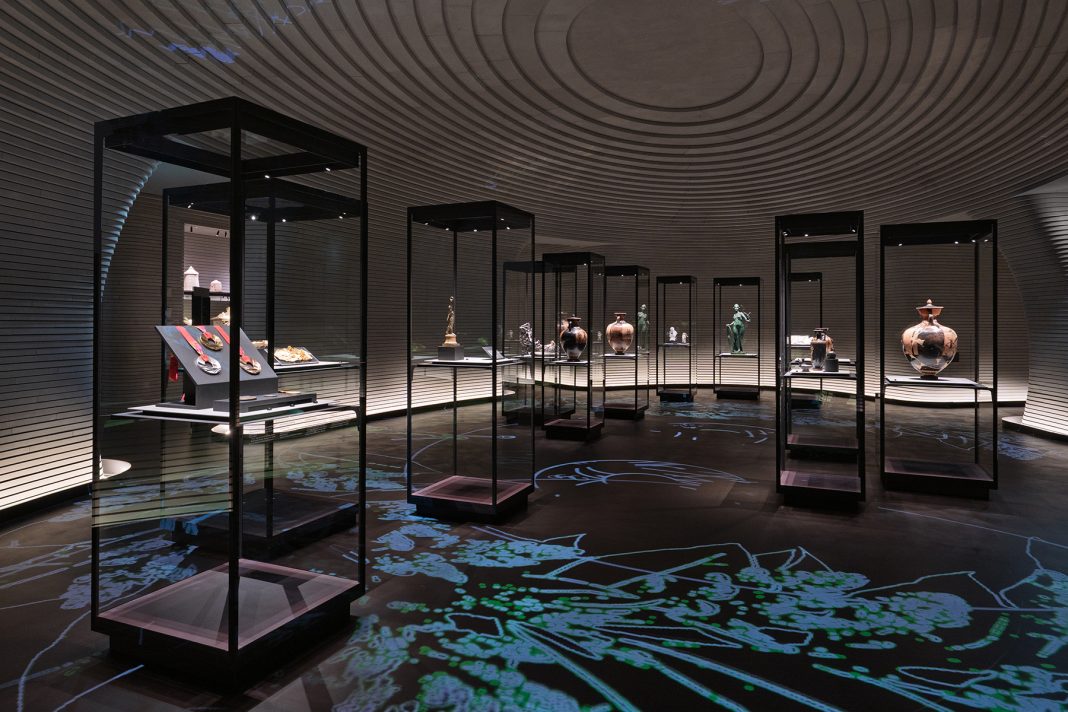 Installation view I Giochi Olimpici™. Una storia lunga tremila anni. Foto Daniele Portanome Fondazione Rovati Giochi Olimpici