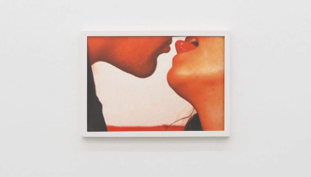 Michel Auder, Red Kiss, 2002, photo print, 35 x 50 cm