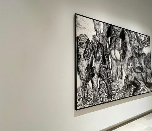 Luca Gioacchino Di Bernardo, il segno che scompone lo zeitgeist e lo ricompone Luca Gioacchino Di Bernardo, veduta della mostra, 18ma Quadriennale di Roma