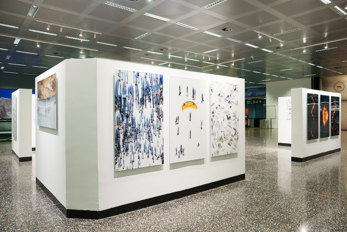 White Entropy, Jacopo Di Cera, installation view, Foto di Luca Pompei