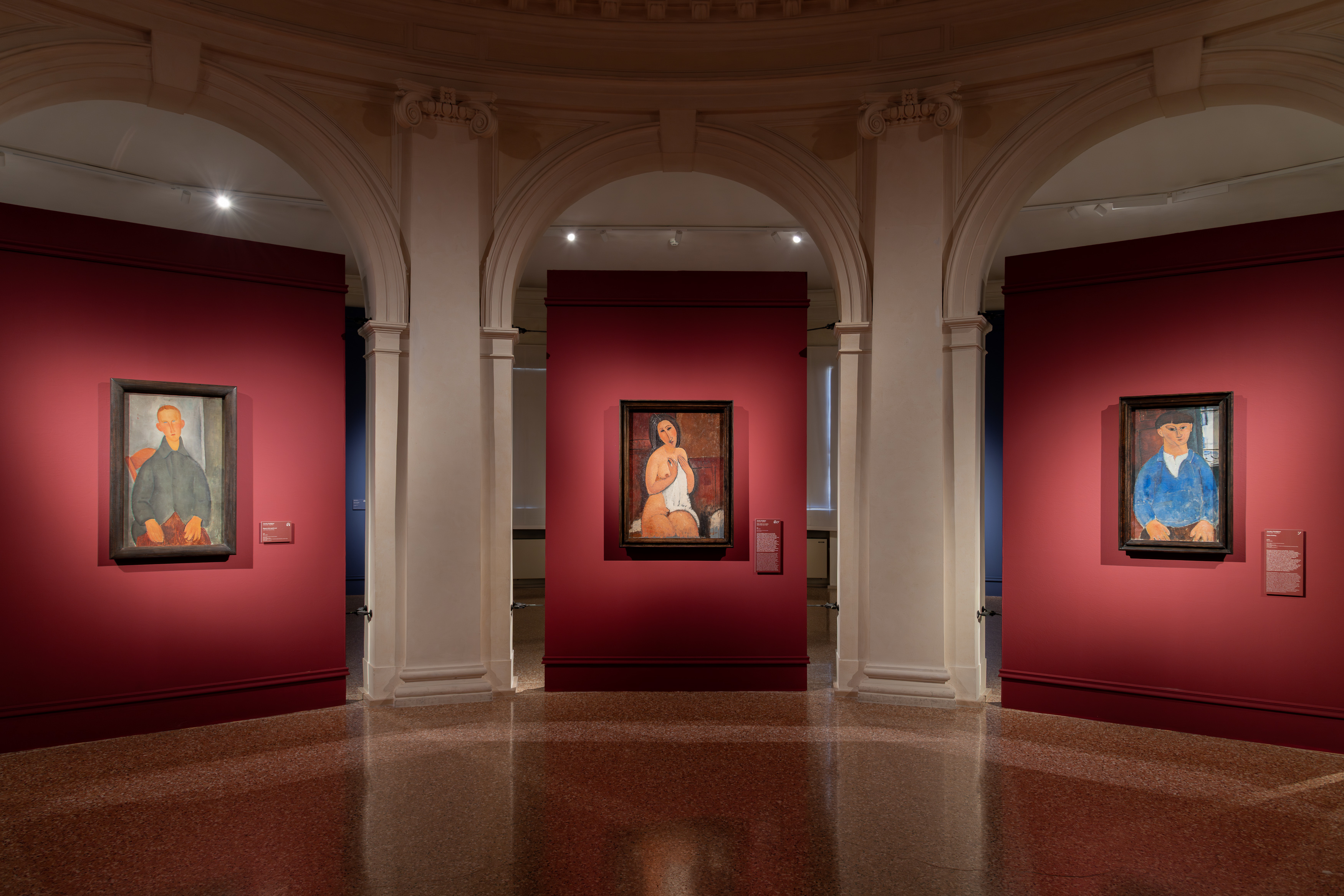 Modigliani Picasso e le Voci della modernità dal museo LaM, veduta della mostra, Palazzo Zabarella, Padova, 2025, Ph. Irene Fanizza