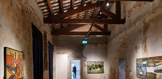 Ritratto di Mattia Moreni da giovane: la mostra al Museo di Bagnacavallo