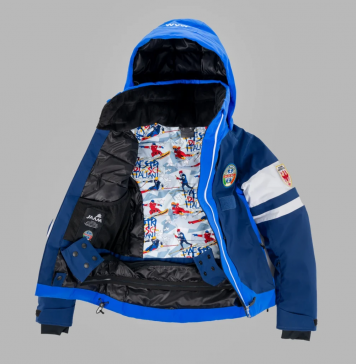 Sulle piste da sci, con le giacche d’artista personalizzate da Ugo Nespolo
