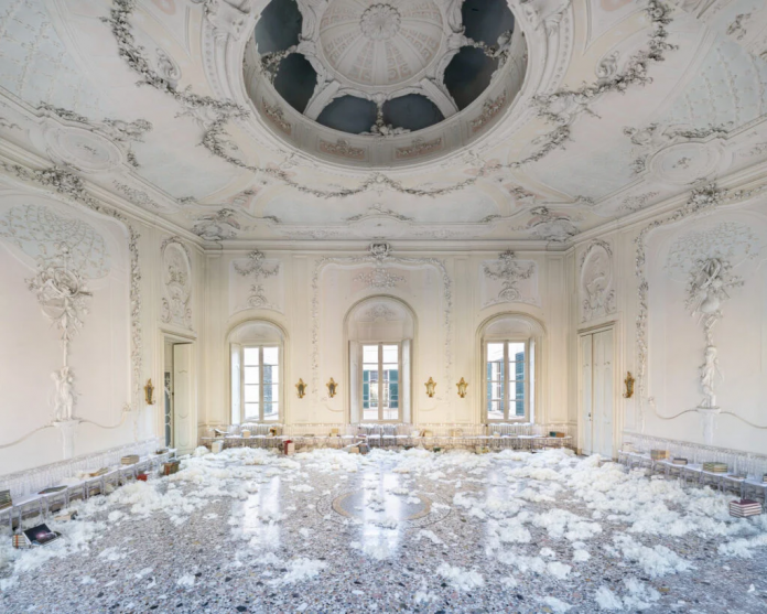 stefano arienti mostra parma 2 Stefano Arienti, Coltivazioni Erbacee, veduta della mostra, Palazzo Marchi, Parma, 2025, ph. Ela Bialkowska OKNO studio