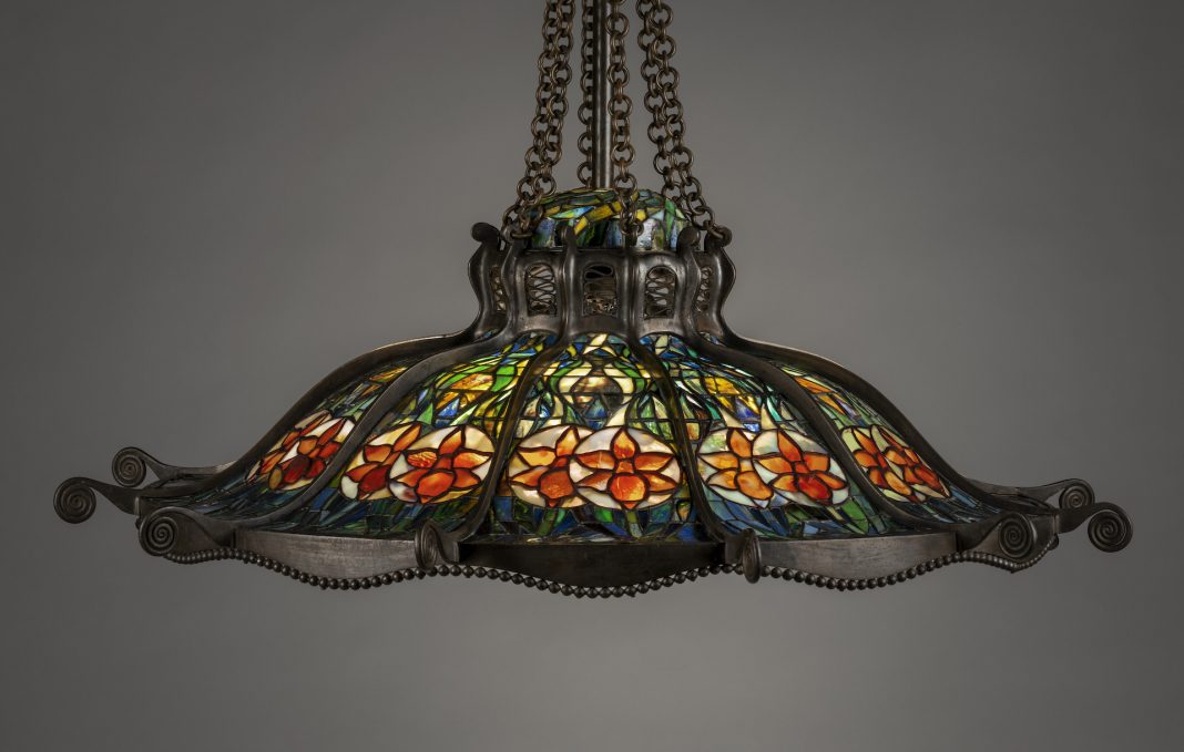 tiffany studios tiffany lampade asta