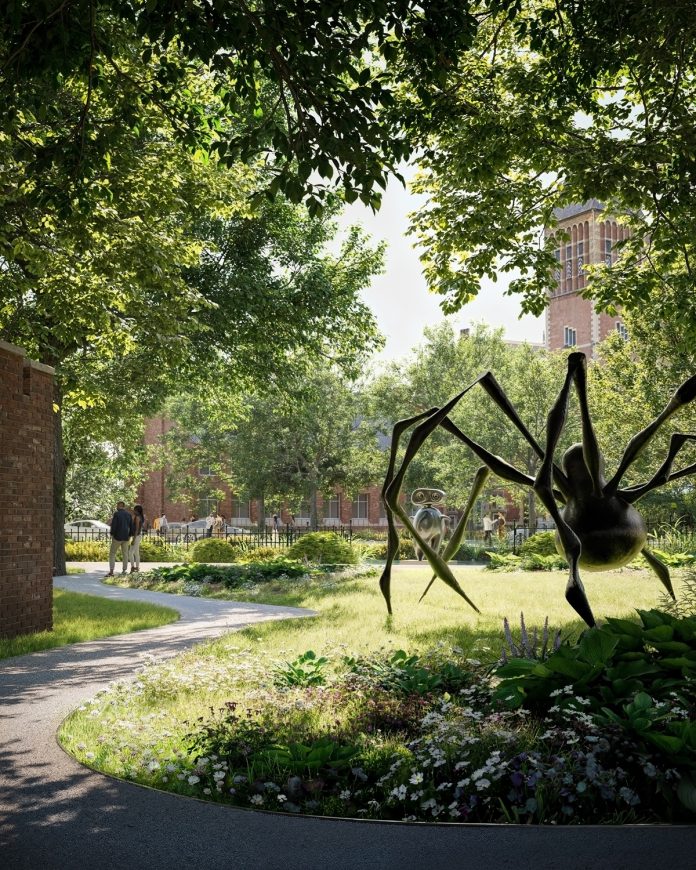 Il nuovo parco di scultura del Rijksmuseum di Amsterdam, image: Foster + Partners