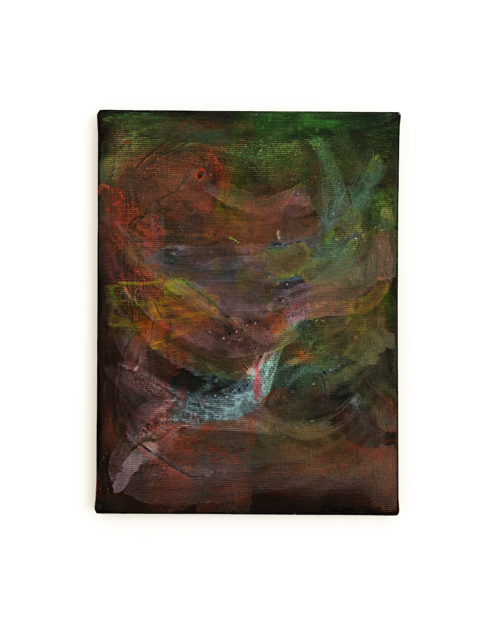 Alice Voglino Fragilità colori acrilici su tela, cm 24x18, singolo dipinto, parte del polittico