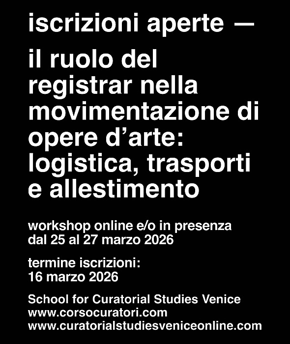 Workshop sul ruolo del registrar nella movimentazione delle opere d’artehttps://www.exibart.com/repository/media/2026/01/IMG_3720.jpeg