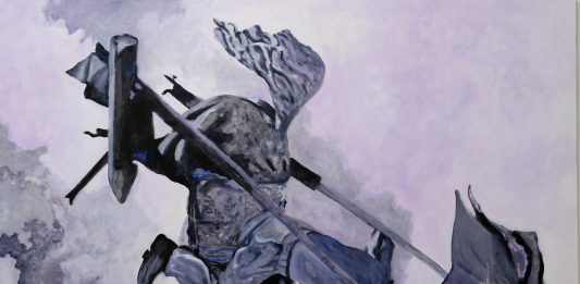 Nelle opere di Andrea Mirabelli si mette in scena la fragilità del potere