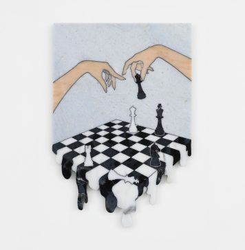 Storia dell’arte e scacchi si incontrano nella sede parigina di Perrotin