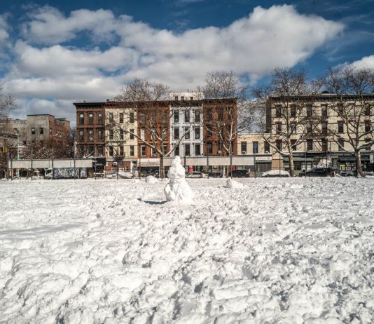 Nevicate da record a New York, musei chiusi e spalatori d’emergenza New York neve