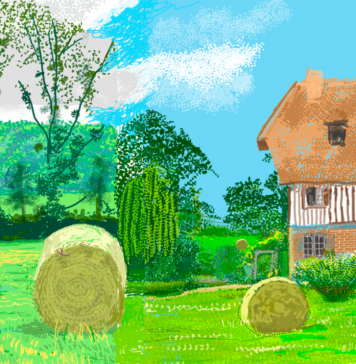 Il fregio monumentale di David Hockney arriva alla Serpentine Gallery di Londra