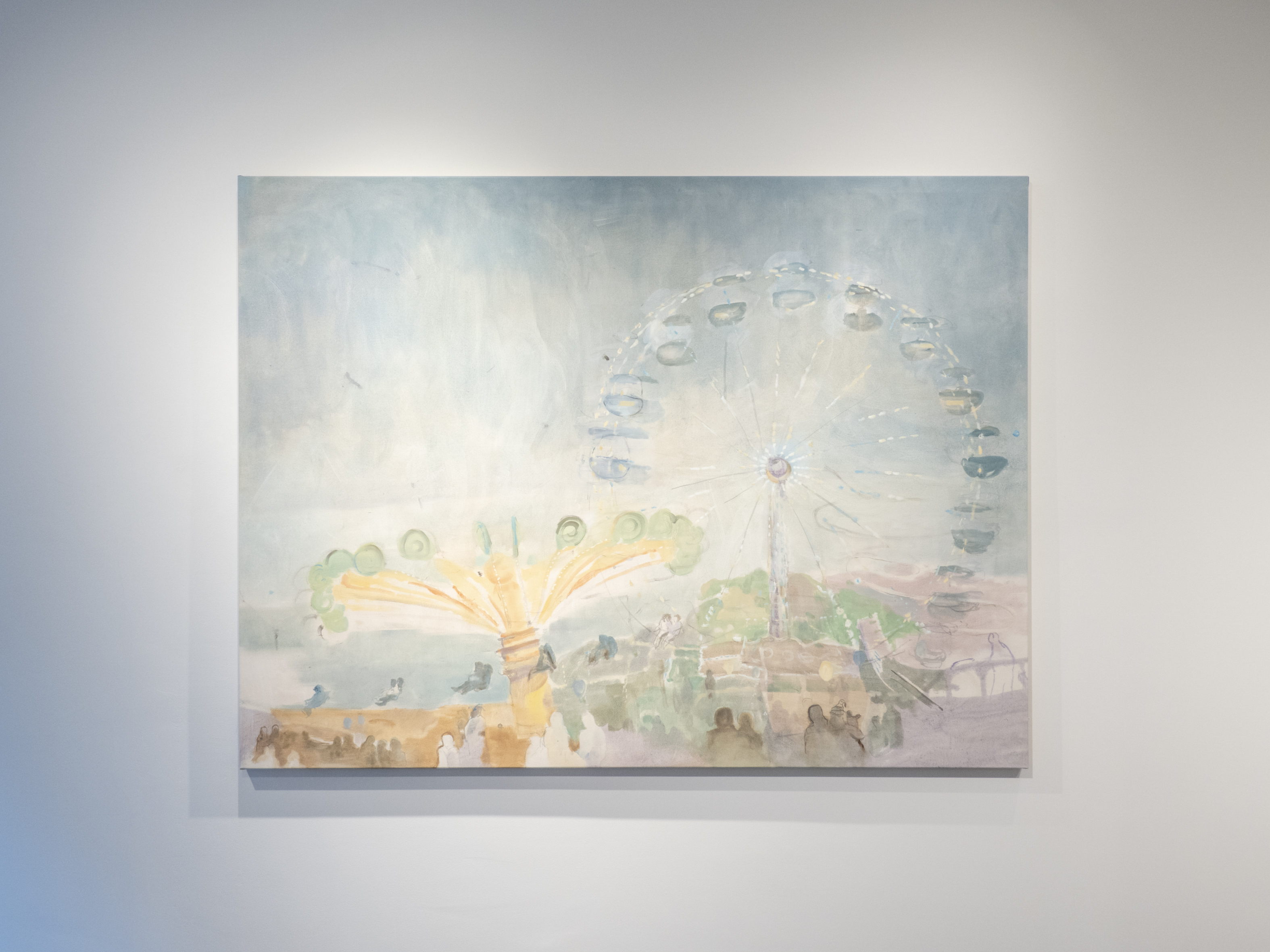  Raffaele Santillo. Immagina una gioia, vista della mostra, Ceravento, Pescara, 2026, foto Iacopo Pasqui