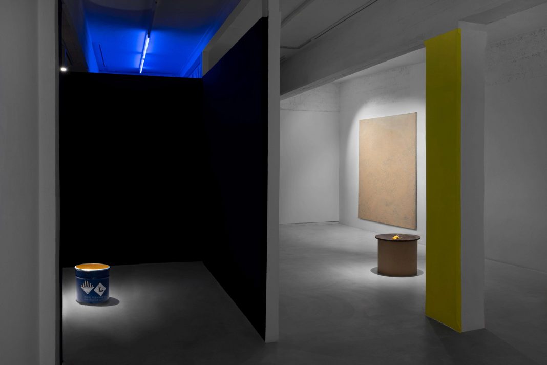 ArtNoble Gallery_Fabio Marullo, Yellowcake, giallo canarino, solo exhibition, installation view 4, courtesy ArtNoble Gallery, ph credit Gaia Renis 1 YELLOWSAKE - giallocanarino, Fabio Marullo, 2026, Courtesy ArtNoble Gallery