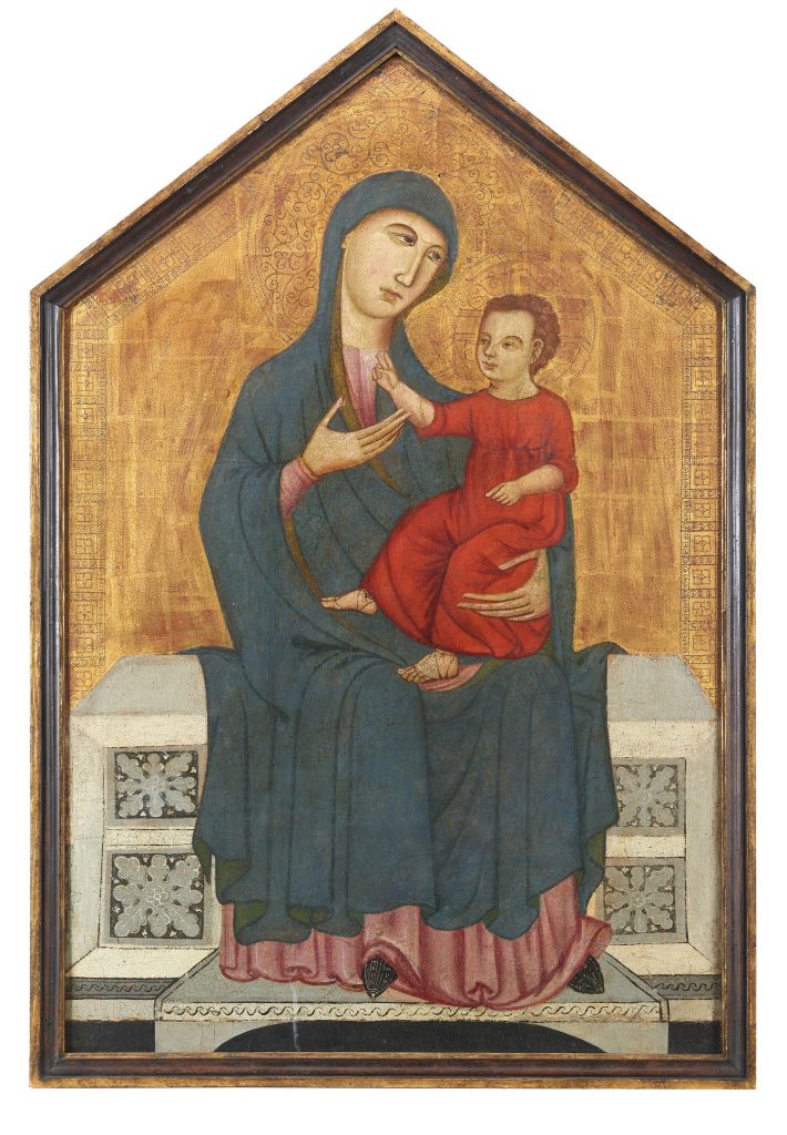 Deodato Orlandi, 'Majesty on the Throne'