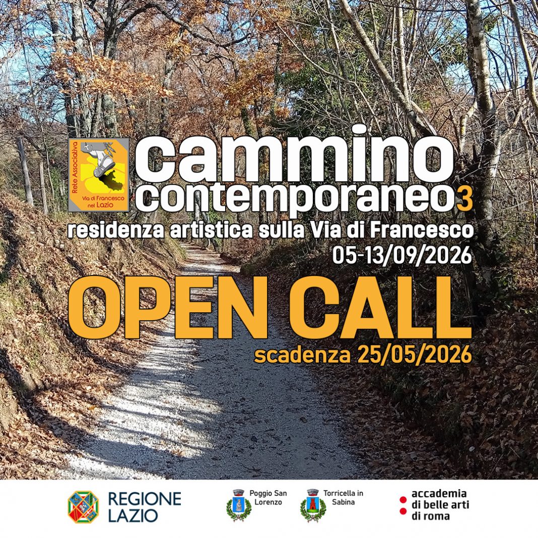 Open Call Cammino Contemporaneo – Residenza artistica sulla Via di Francescohttps://www.exibart.com/repository/media/2026/03/IMG_4262-1068x1068.jpeg