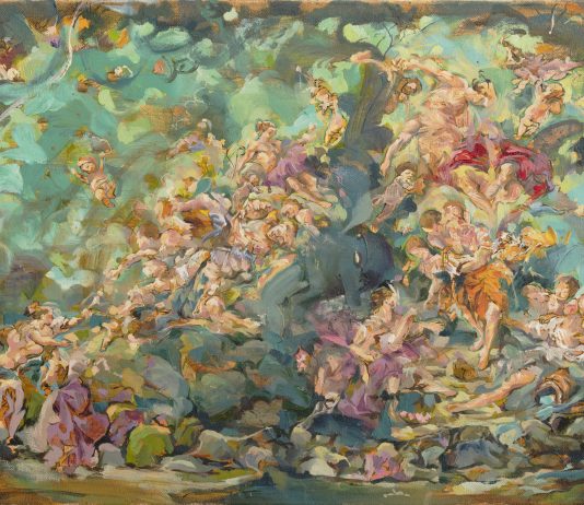 Nelle opere di Iain Andrews il colore diventa cura