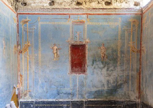 Il prezzo del blu: quanto costava dipingere una stanza a Pompei?