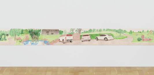 Dodici metri di Hockney: all’asta una stampa monumentale dell’artista