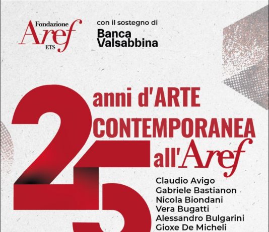 25 anni d’arte contemporanea all’Aref