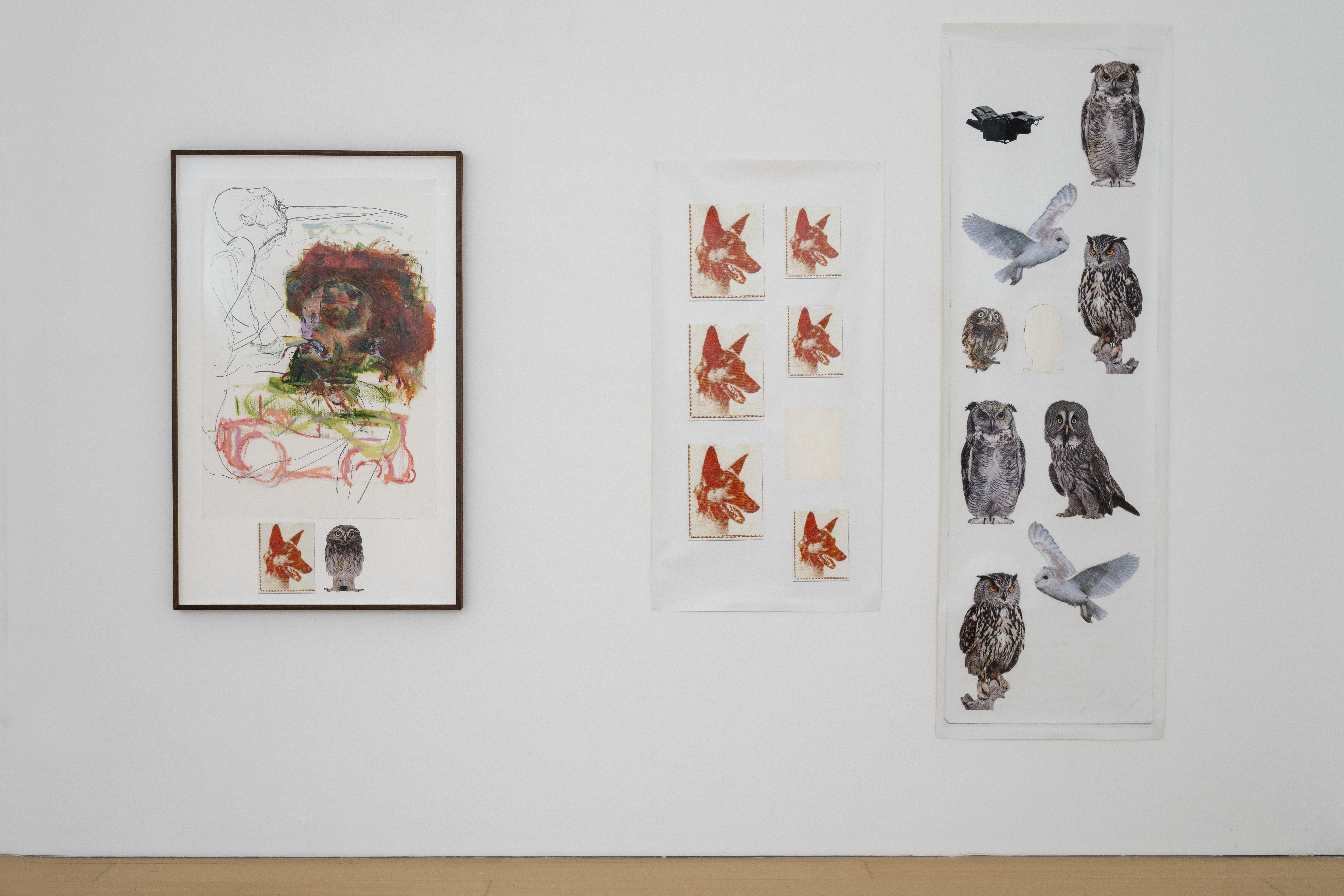 Uri Aran, Untitled (I Love You), 2026, veduta della mostra, museo Madre, Napoli. Foto: Amedeo Benestante