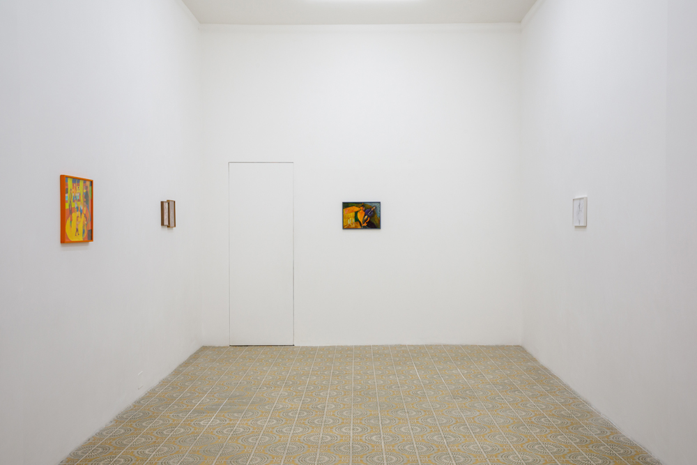 Till Megerle, Mikropolitik, veduta della mostra, Galleria Acappella, Napoli, 2026