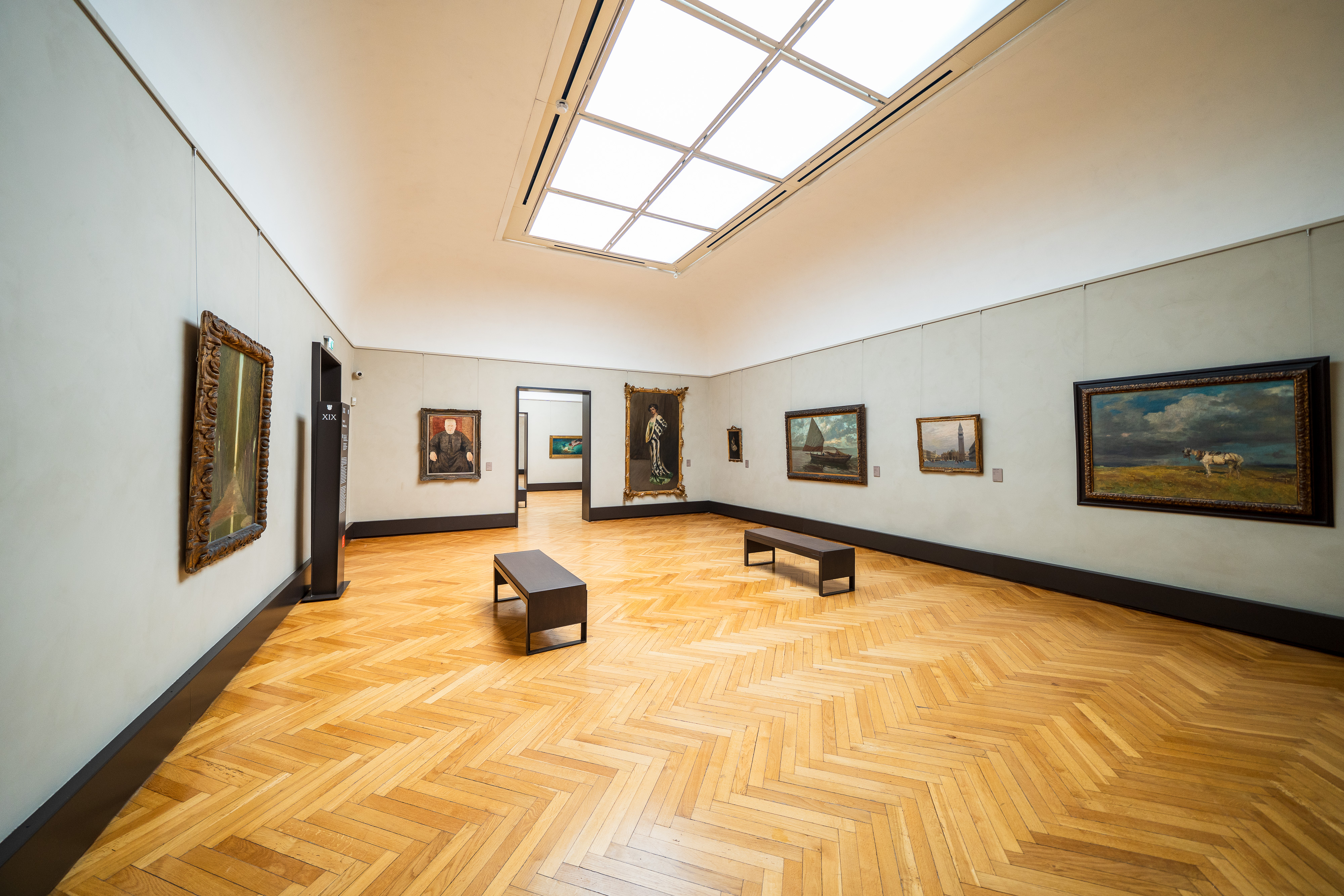 allestimento Galleria Ricci Oddi